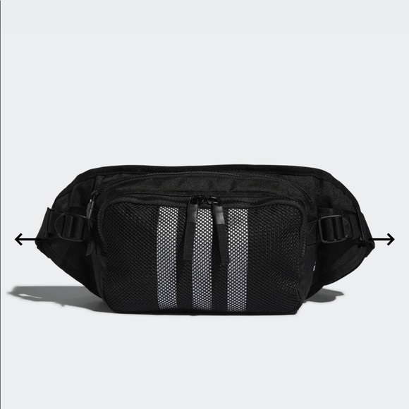 adidas Handbags - Adidas Amplifier Crossbody black/white - NWT - waist fanny bum bag